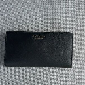 Kate Spade Black Leather Wallet